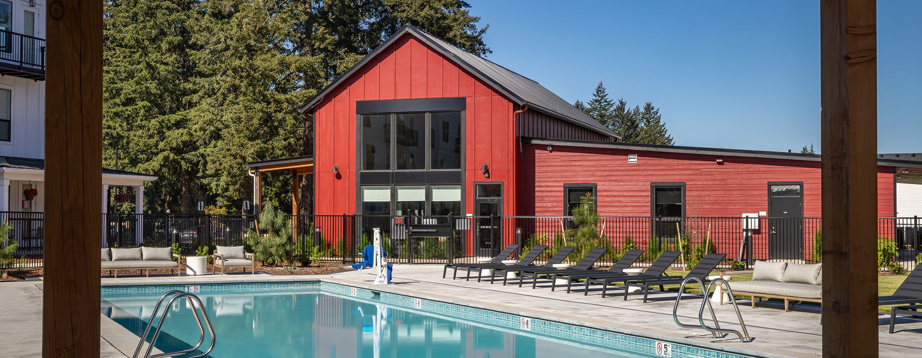 outdoor swimming pool